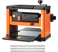 Rabot d'épaisseur - Raboteuse - Largeur de rabotage 330 mm - Moteur 2000 W - Trois couteaux - Vitesse de rotation 23.500 tr/min - Double rouleaux d'alimentation - Pour bois dur & tendre