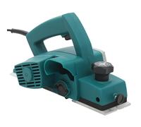 Rabot électrique 600 W 82 mm pour le travail du bois | Double lame, profondeur de rabot réglable, rainure en V pour un guidage précis, léger et maniable