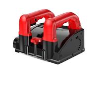 Rabot électrique mural de 1200W, largeur de rabotage de 16 cm, profondeur réglable, couleur rouge, modèle européen (UE)