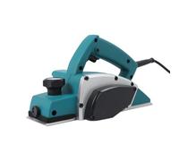 Rabot électrique pour travail du bois, 800 W, lame de rabot de 82 mm | Rabot manuel avec interrupteur de verrouillage, large éjection de copeaux et ventilation ; rabot à bois pour la construction