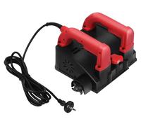 Rabot électrique - Rabot manuel - Moteur en cuivre de 1200 W - Largeur de coupe de 16 cm - 26 lames - 1000–4000 tr/min - Fonctionnement sur secteur - Rouge