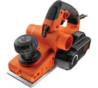 Rabot Filaire BLACK+DECKER KW750K-QS, 750W, Vitesse 12 Positions, Profondeur de Coupe 2mm, Profondeur de Feuillure 12mm