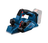 Rabot 82mm 18V BOSCH GHO 18V-26 solo L-Boxx, butée et sac à poussière