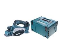 RABOT MAKITA 82 MM 18 V LXT -DKP180Z & Coffret empilable robuste Makpac Taille 3 - MAKITA 821551-8