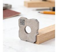 Rabot manuel à chanfreiner pour bois pour couper les bords, rabot d'angle manuel avec lame R1, outil d'ébavurage en alliage d'aluminium pour meubles et armoires, noir et rouge (6)