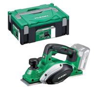 Rabot sans fil HIKOKI P18DSLW2Z + Hitcase 82mm 18V (vendu sans batterie)