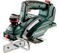 Rabot sans fil METABO HO 18 LTX 20-82, 18 V, Largeur 82 mm, Profondeur 2 mm, Livré sans batterie ni chargeur