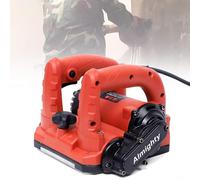 Raboteuse Murale électrique Et Grattoir à Mastic 1600 W, Meuleuse De Surface En Béton Sans Poussière Avec Tuyau D'aspiration, Profondeur Réglable De 0 à 4 Mm Pour L'enlèvement De Peinture