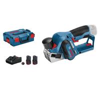 Rabots 12V GHO 12V-20 + 2 batteries 3Ah + chargeur + coffret L-BOXX - BOSCH - 06015A7001