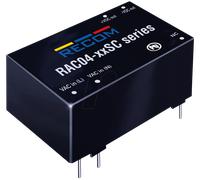 RAC04-05SC - Convertisseur c.a./c.c., 5 V, 800 mA
