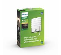 Raccoon wall lantern LED inox 1x4W SELV with PIR