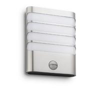 Raccoon wall lantern LED inox 1x4W SELV with PIR