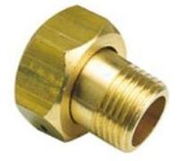 Raccord 2 pièces compteur Mâle 1/2"" (15/21) - Ecrou libre 3/4"" (20/27) G