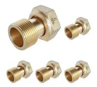 Raccord 2 pièces écrou 20/27 mâle 20/27, Paquet de 5