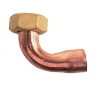 Raccord 2 pièces écrou prisonnier coudé F26X34 Ø 28 - - D12213B