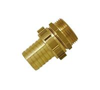 Raccord 3 pièces droit laiton 26 x 34 tuyau diam. 25 mm