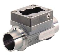Raccord à capteur à roue à aubes, extrémité à souder, DN50, en acier inoxydable - Bürkert S030 - 561051