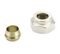 Raccord à compression Danfoss pour tubes en acier et en cuivre G 3/4" (013G4125)