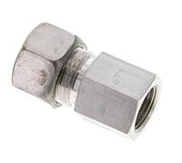 Raccord à compression droit en acier inoxydable 15L & M18x1.5 avec filetage femelle 315 bar ISO 8434-1