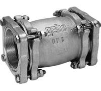 Raccord à compression en fonte malléable GEBO, pour tube en acier, type OF, 3", galvanisé, 1 pièce.