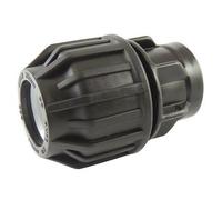 Raccord à compression femelle en PP pour tube PE - diam 63mm - 50x60 CODITAL