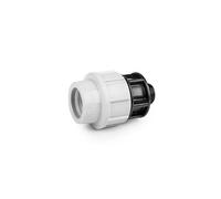 Raccord à compression PN16 pour PE 25 mm fileté 3/4" mâle (Lot de 2)