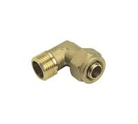 Raccord A Compression Tube Per Ø16 - Coude Mâle 1/2""(15/21) - Somatherm