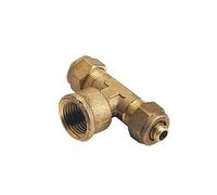 Raccord A Compression Tube Per Ø20 - Té Femelle 1/2""(15/21) - Somatherm