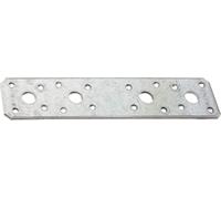 Raccord à plat. EN 14545:29-2 L.180mm l.40mm S.3mm STA sdmverz. nb. Trous 4/16 GAH