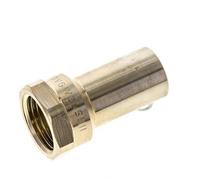 Raccord à sertir - 18mm Male & Rp 1/2'' Female - Alliage de cuivre