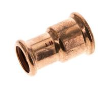 Raccord à sertir - 22mm Femelle & 28mm - Alliage de cuivre