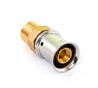 Raccord à sertir 25 mm M20x27 pour tube multicouche - G2F20040 MULTITUBO