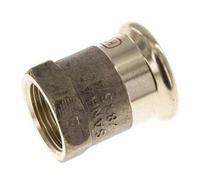 Raccord à sertir - 28mm Femelle & Rp 3/4'' Femelle - Alliage de cuivre