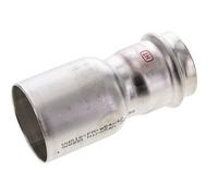 Raccord à sertir - 42mm Femelle & 54mm Mâle - Acier inoxydable