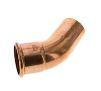 Raccord à sertir coude 45deg - 54mm Femelle & 54mm Mâle - Alliage de cuivre