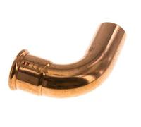 Raccord à sertir coude 90deg - 42mm Femelle & 42mm Mâle - Alliage de cuivre
