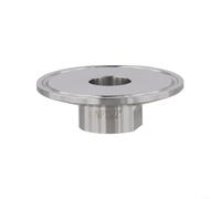 Raccord à trois colliers de serrage en acier inoxydable 1/2" NPT filetage femelle 64 mm virole OD pour connecteur de robinet extérieur