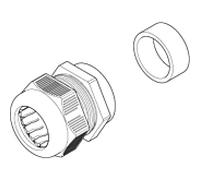 Dornbracht raccord à vis M40 0924042530090 50 x 53 mm