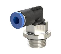 RIEGLER Riegler Raccord L emboîtable « Série Bleue » mini, pivotant, M6, 125.006-6M Quantité:1