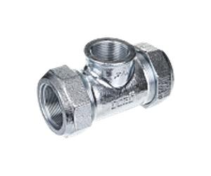 Raccord à vis Gebo série 150 01.150.04.06 60,3 mm x 2" x 60,3 mm, pour tube en acier