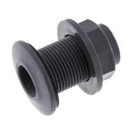 Raccord à vis pour robinets de vidange G3/4'' DN29.5 Bulkhead Polypropylène (pp) EPDM 10bar (140.5psi) FDA
