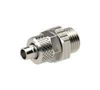 Raccord à visser droit G 1/2 A pour tuyau 10/8 mm SW 24 en acier inoxydable 1.4571