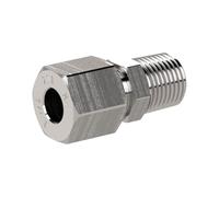 Raccord à visser droit R 1/4, diamètre extérieur 12 mm, PN max. 315 bar, acier inoxydable 1.4571