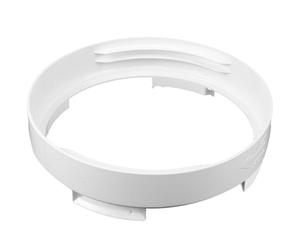 Raccord ABS Blanc pour Tuyau D'évacuation de Climatiseur Mobile Compact | Connecteur de 55g, Prévention des Fuites, Installation Pratique au Bureau, Adapté aux Gaines D'échappement Flexibles