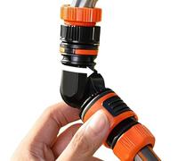 Raccord Adaptateur Pour Tuyau D'Arrosage Connecteur orientable à 360 degrés | Raccords Pour Tuyau D'Eau Pour Évier d'Extérieur, Camping-Car, Arroseur d'Extérieur, Irrigation, Robinet de