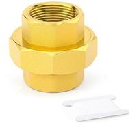 Raccord adaptateur résistant à la corrosion, 1 1/2 pouce BSP - Raccord fileté femelle - Adaptateur pour connecter/prolonger - Métal - Pression de service : 1 MPa - Plage de température : -53 °C à 120 