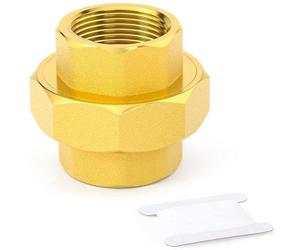 Raccord adaptateur résistant à la corrosion, 1 1/2 pouce BSP - Raccord fileté femelle - Adaptateur pour connecter/prolonger - Métal - Pression de service : 1 MPa - Plage de température : -53 °C à 120 