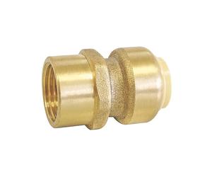 Raccord adaptatif à emboîter en laiton Somatherm 16mm x 15/21 - 1/2"