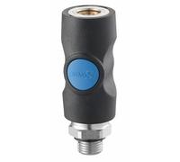 Raccord air comprimé - filetage mâle 1/4"G - ISI 06 PRÉVOST