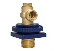 Raccord angle pour tuyau drainage eaux usées Raccord angle pour | Laiton massif, clapet anti- pour retour, prévient les , 64x47mm, toilettes